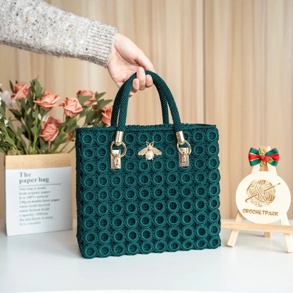 anneau de sac au crochet 170g