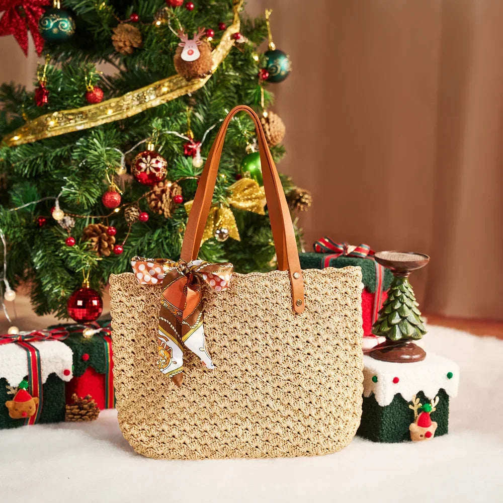 CrochetPark™ Aveline crochet Shoulder Bag Kit