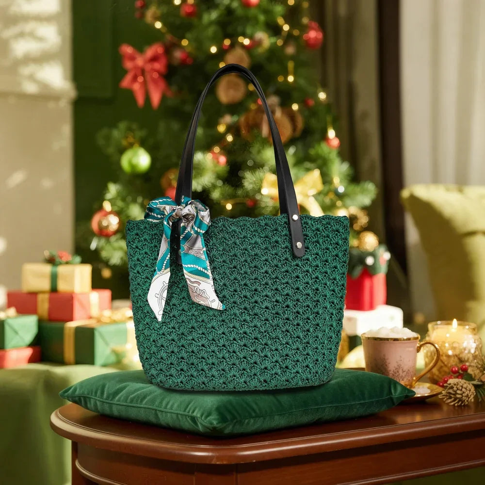 CrochetPark™ Aveline crochet Shoulder Bag Kit