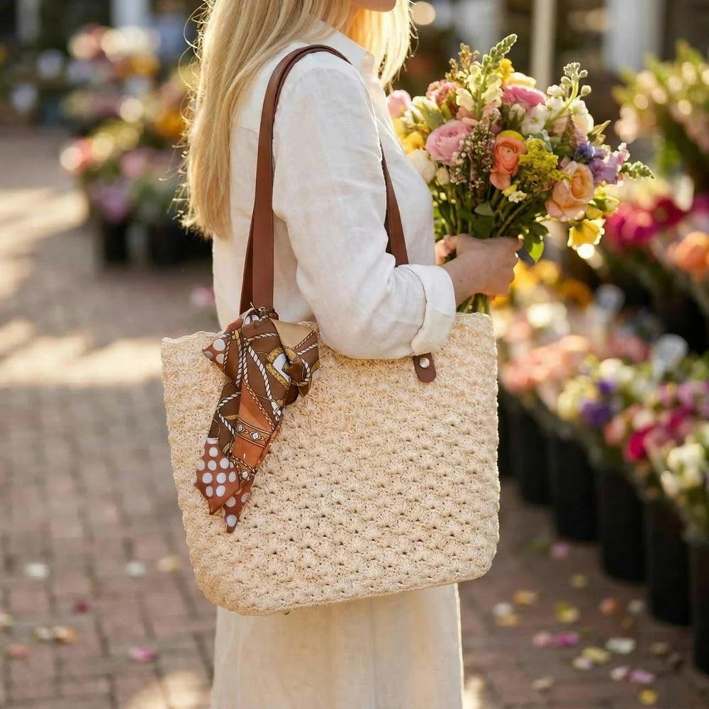 CrochetPark™ Aveline crochet Shoulder Bag Kit