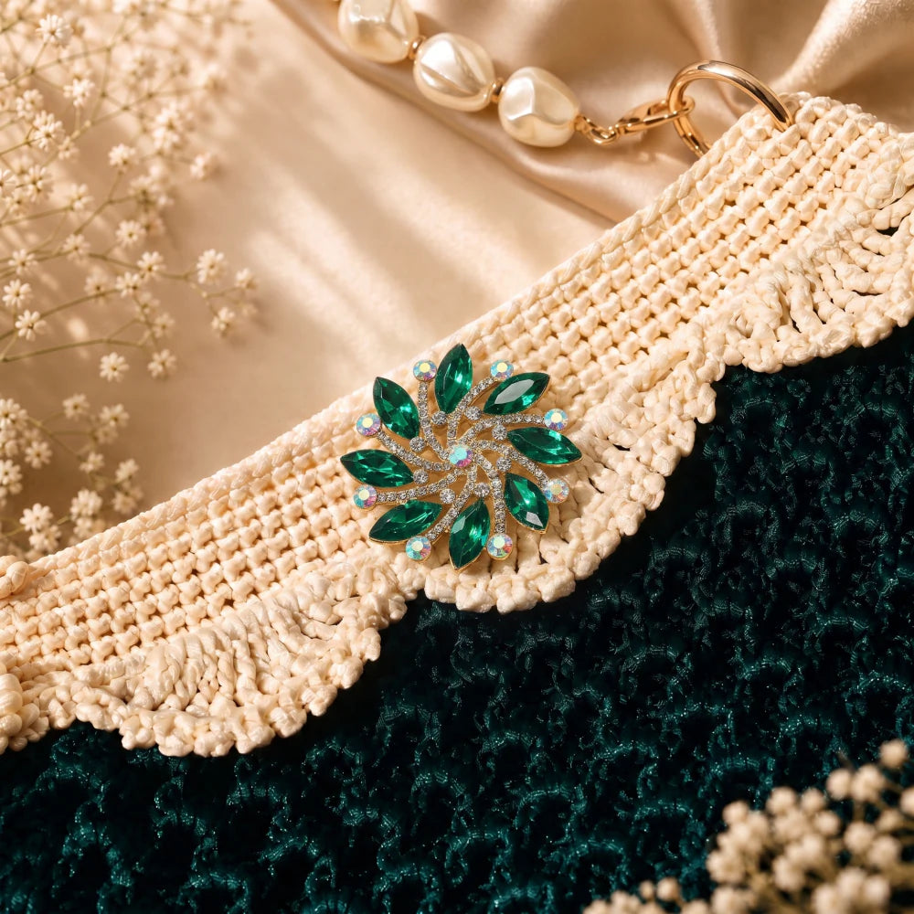 Garden Jewels Crystal Bag Accessories