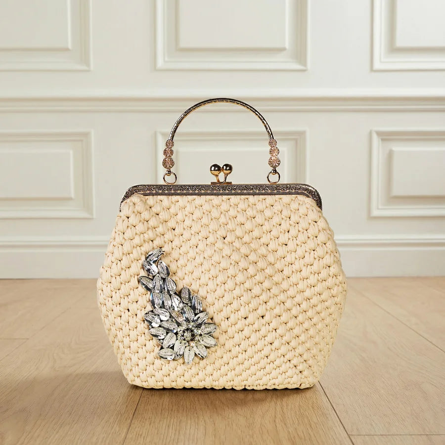 CrochetPark™ Lotus Handtasche DIY Kit