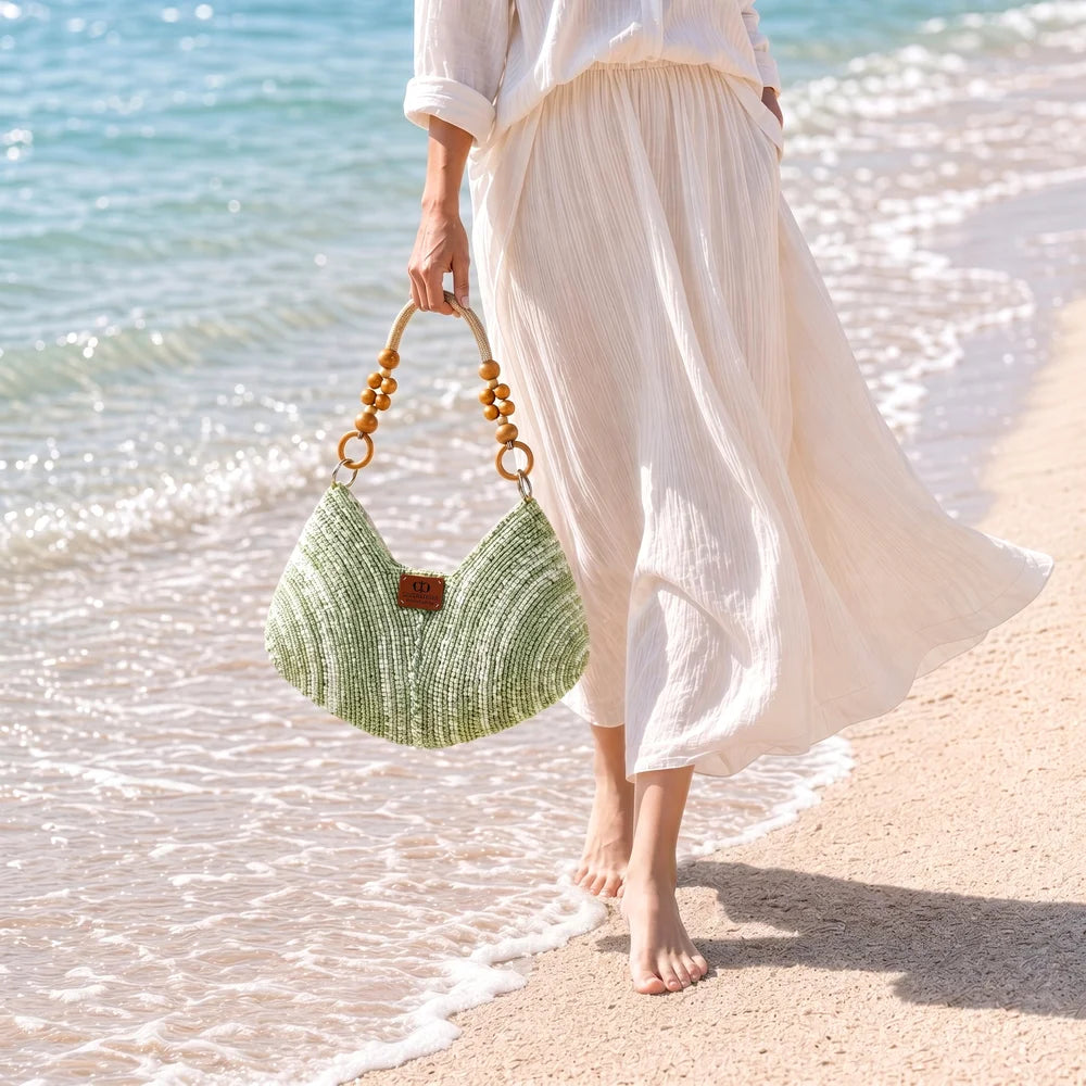 Summer Conch Hobo Crochet Kit