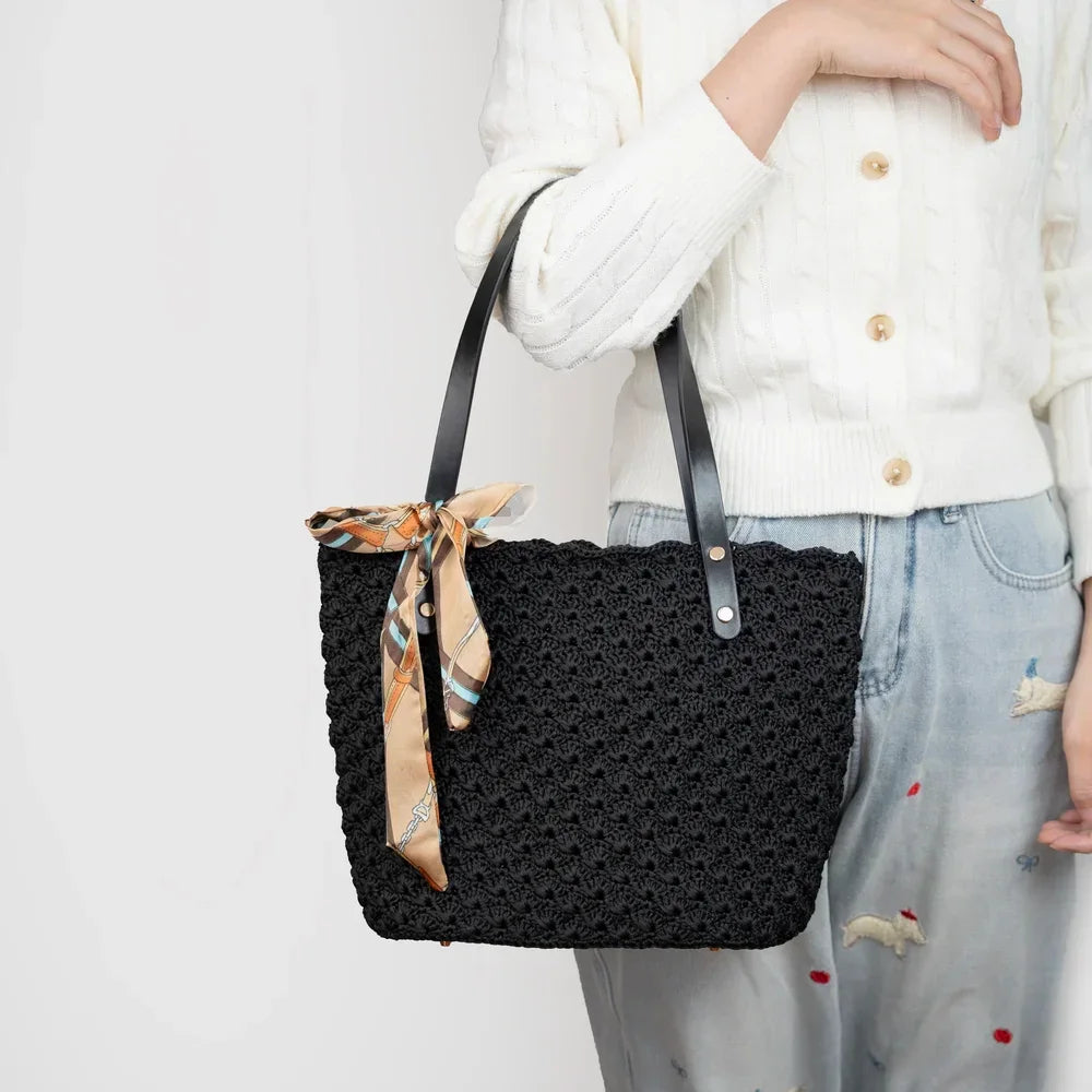 CrochetPark™ Aveline crochet Shoulder Bag Kit