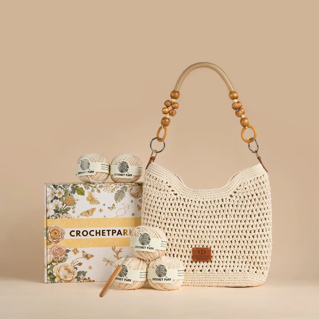 CrochetPark™ Sunny Beach Tote crochet kit