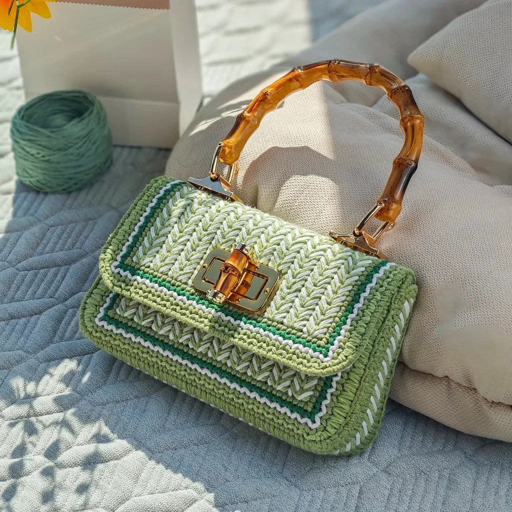 CrochetPark™ Linden Whisper Clutch Cross Stitch DIY kit