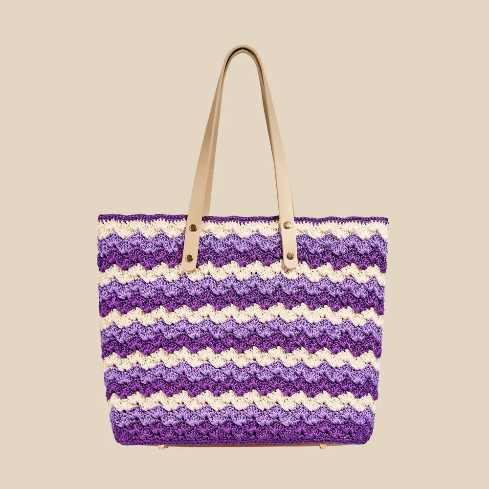 Seabreaze Wave Tote Crochet Kit
