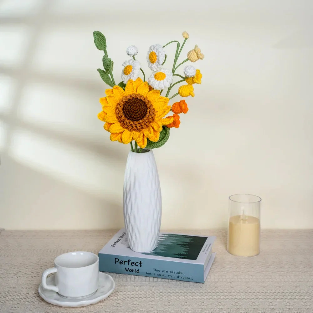 CrochetPark™ Sunshine Blooms Häkelblume