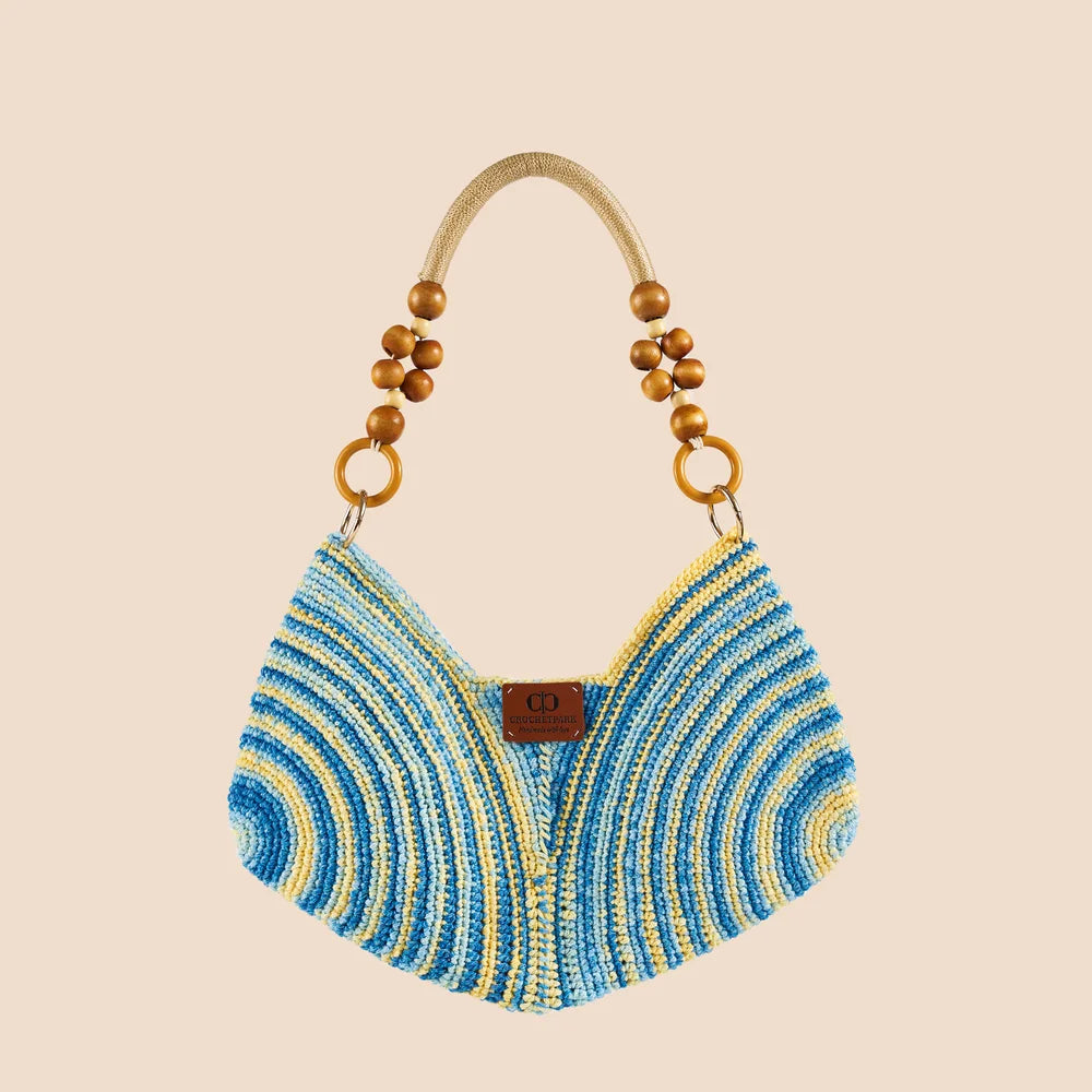 Summer Conch Hobo Crochet Kit