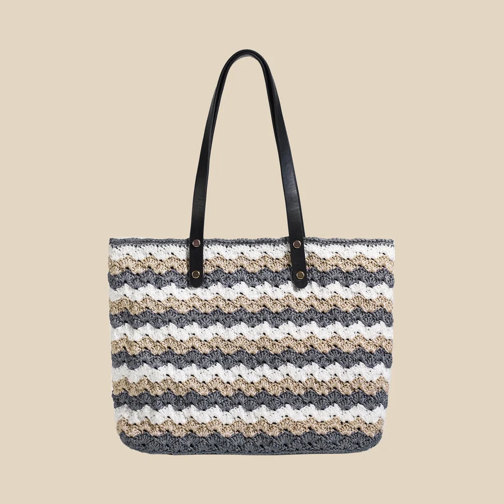 Seabreaze Wave Tote Crochet Kit