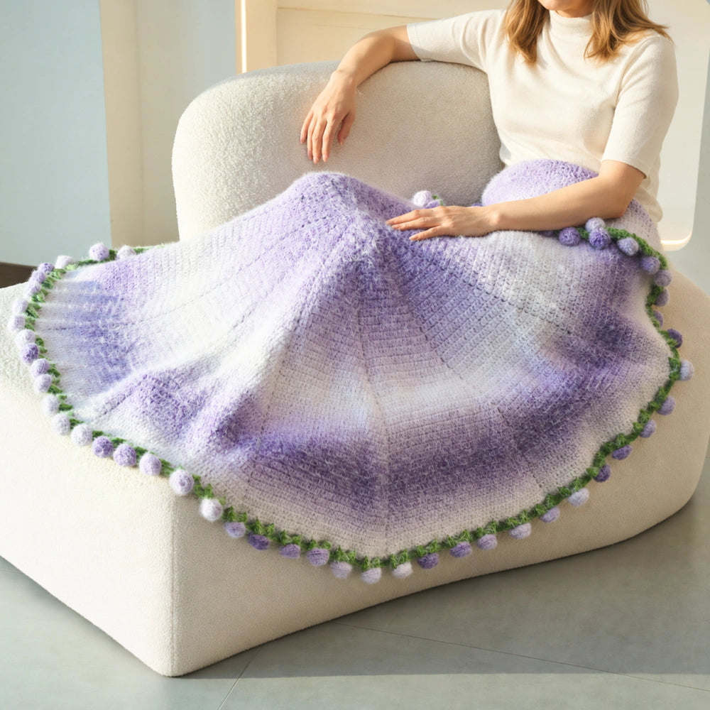 1980 Rose Bouquet Blanket DIY kit