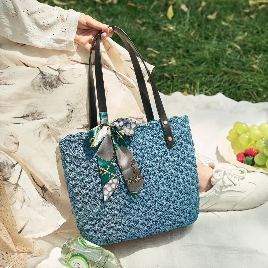 CrochetPark™ Aveline crochet Shoulder Bag Kit