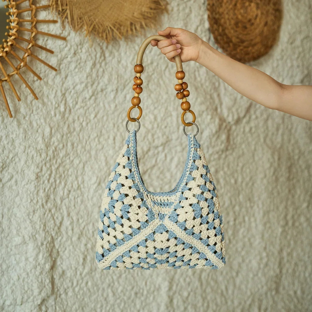 CrochetPark™ Sunny Holiday shoulder bag crochet kit