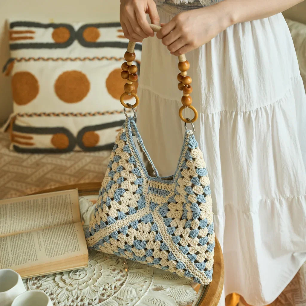 CrochetPark™ Sunny Holiday shoulder bag crochet kit