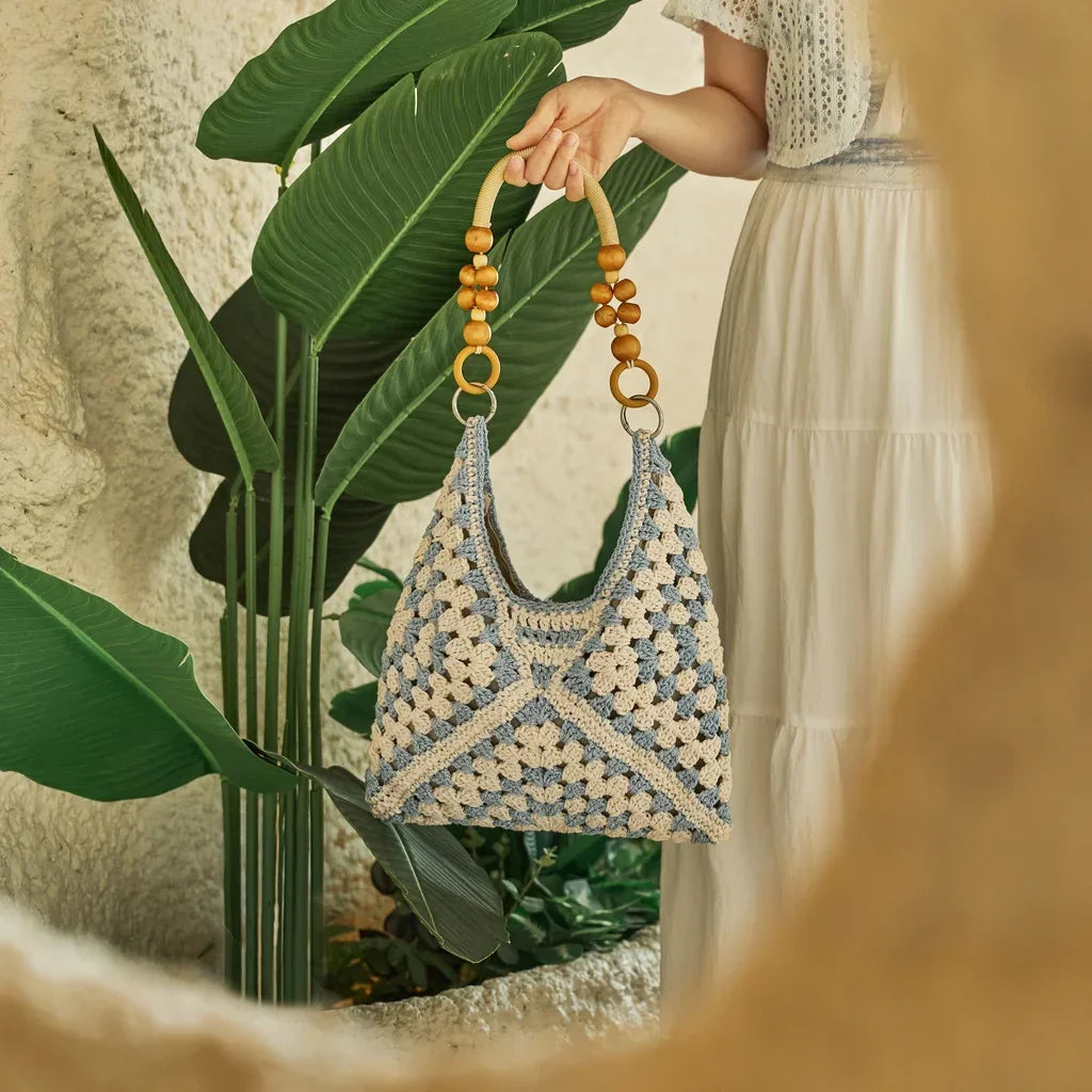 CrochetPark™ Sunny Holiday shoulder bag crochet kit