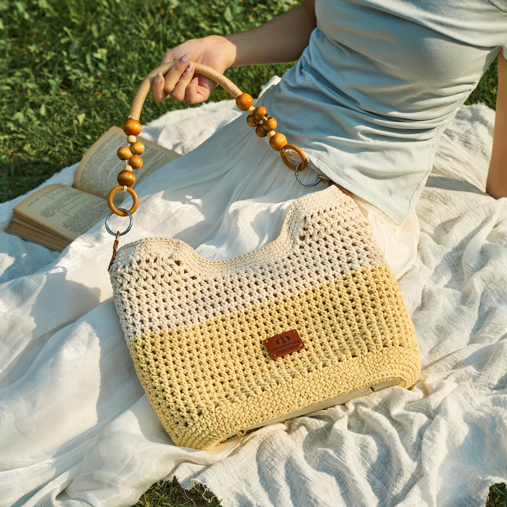 CrochetPark™ Sunny Beach Tote crochet kit