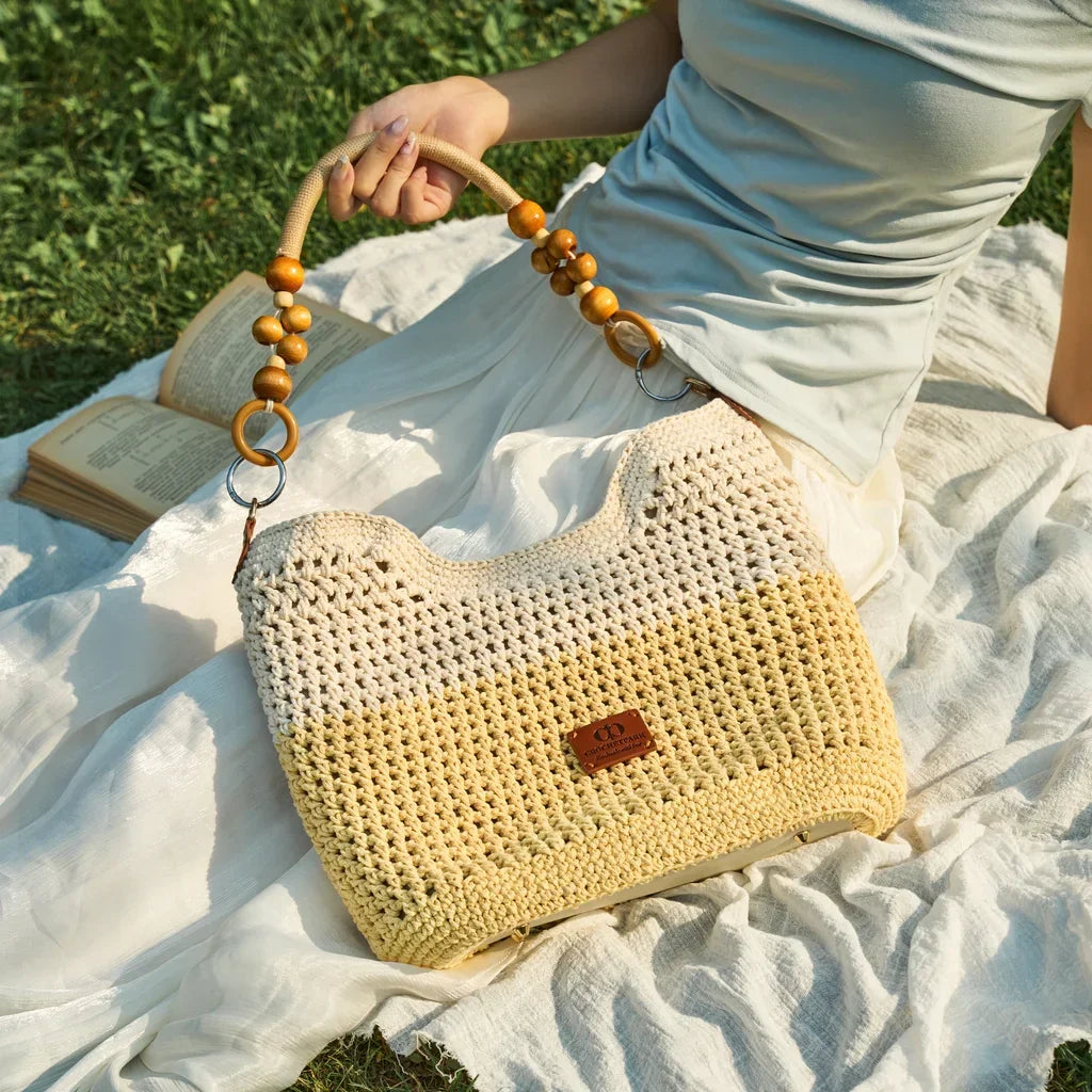 CrochetPark™ Sunny Beach Tote crochet kit