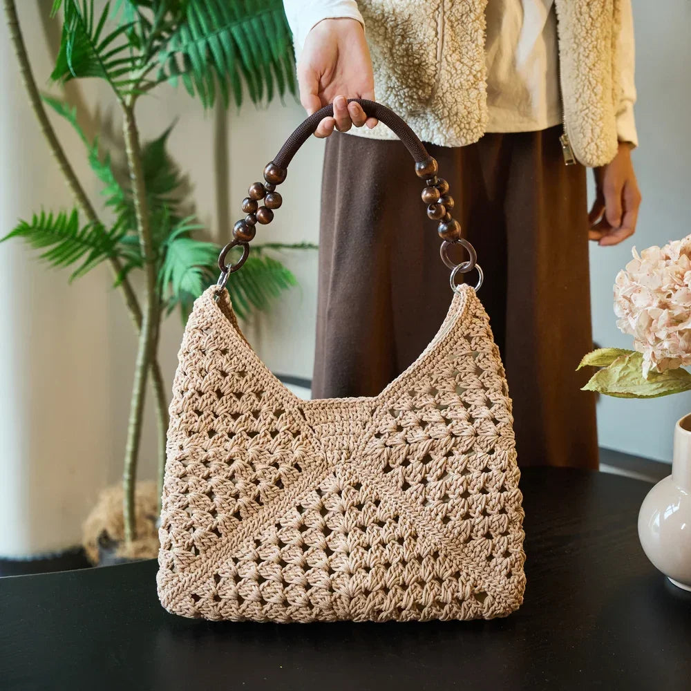 CrochetPark™ Sunny Holiday shoulder bag crochet kit