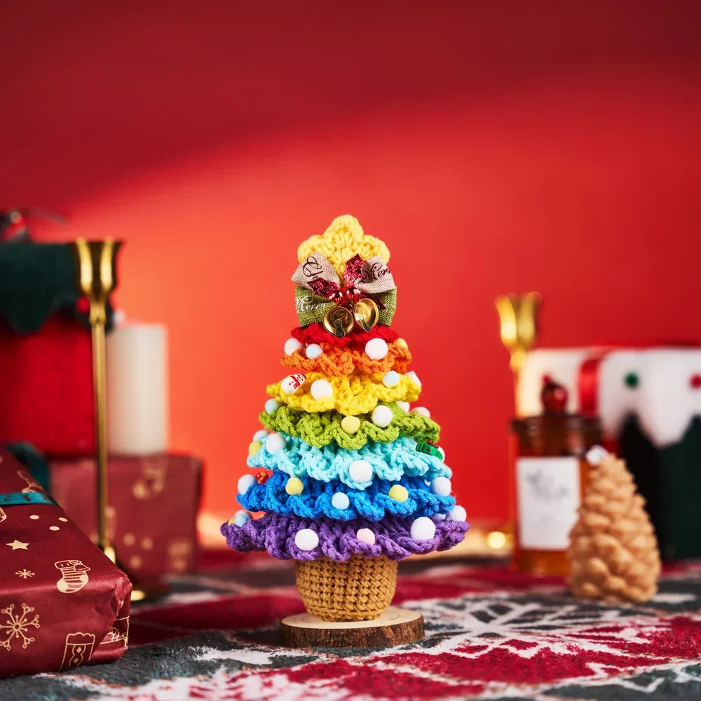 CrochetPark™ Sapin de Noël crocheté fait main