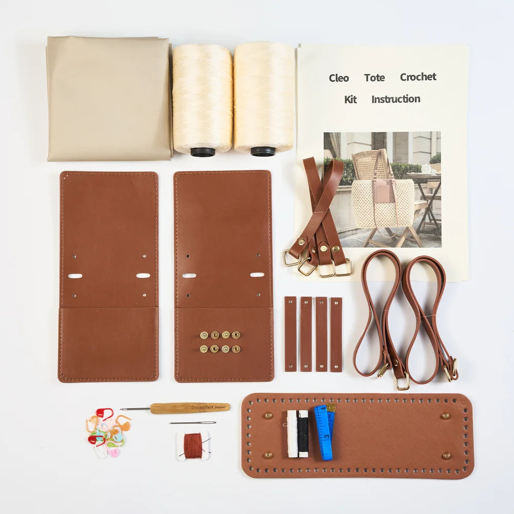 CrochetPark™ Cleo Tote Crochet Kit