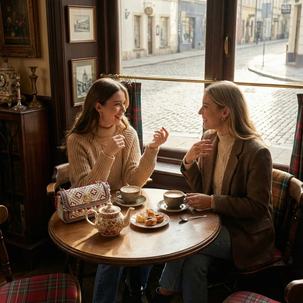 Highland Cross-Stitch Handbag Kit