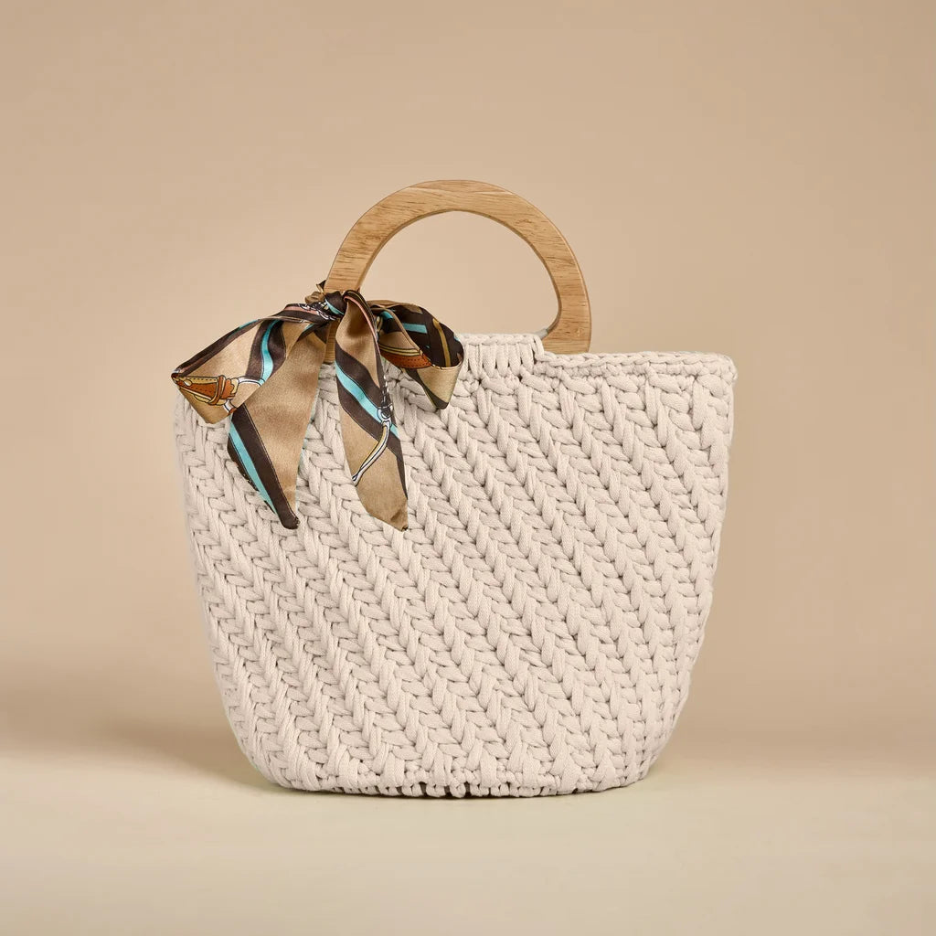 CrochetPark™ Elegant granny Crochet Bag DIY Kit