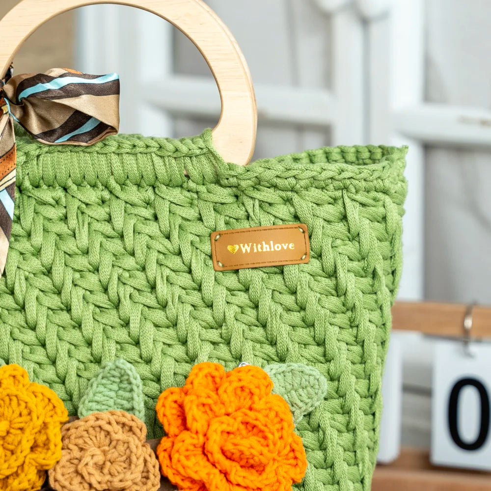 étiquette de sac en cuir personnalisée