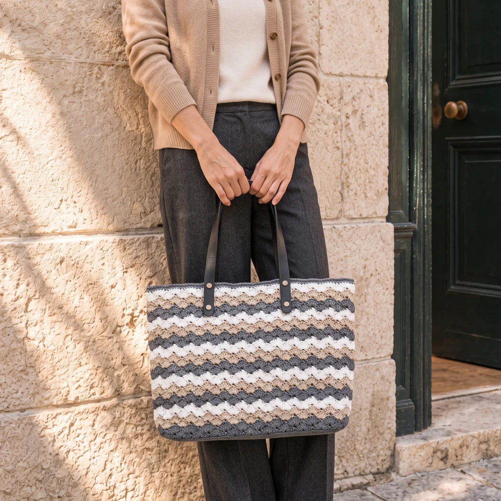 Wave Tote Crochet Kit