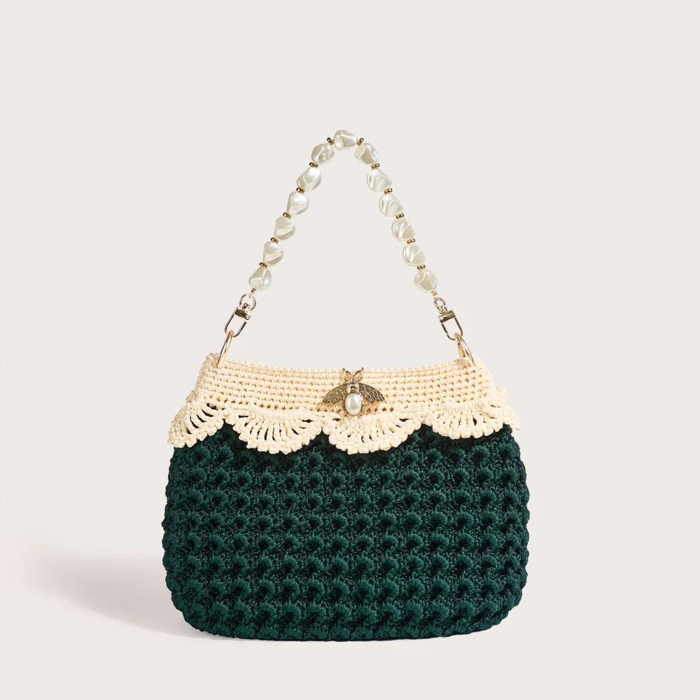 Tutorial of garden bee purse kit