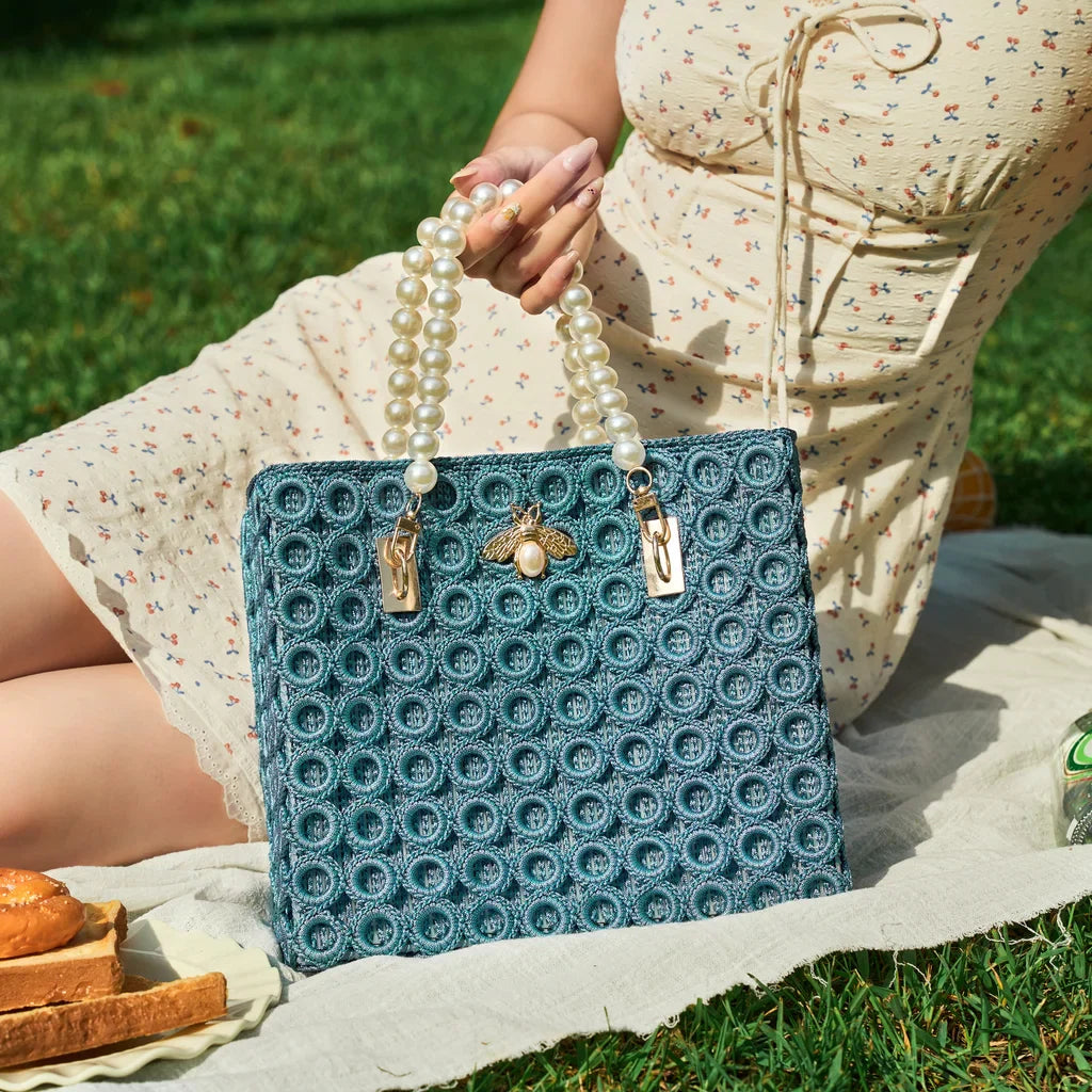 tutorial of pearl bee bag