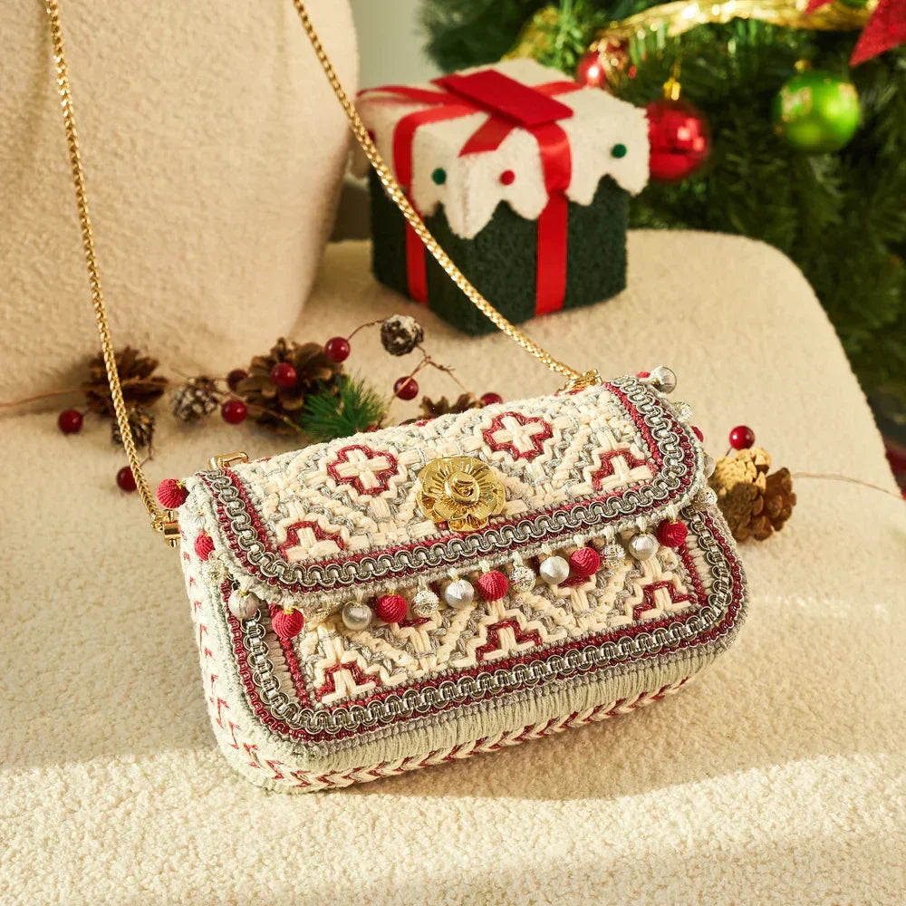 Tutorial of Highland cross-stitch bag