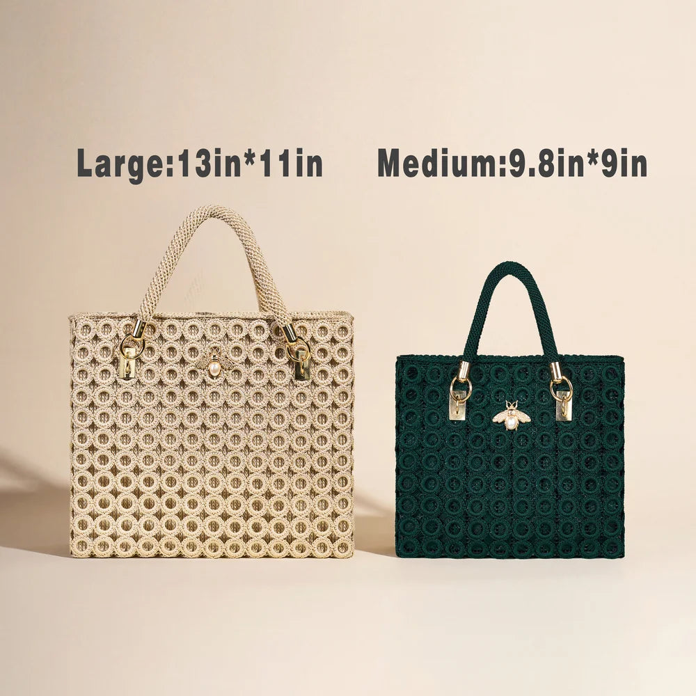 CrochetPark™ Garden Bee Crochet Bag Kit