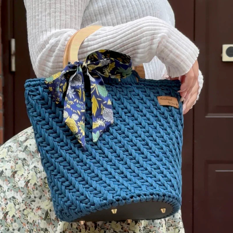CrochetPark Elegant granny Crochet Bag DIY Kit
