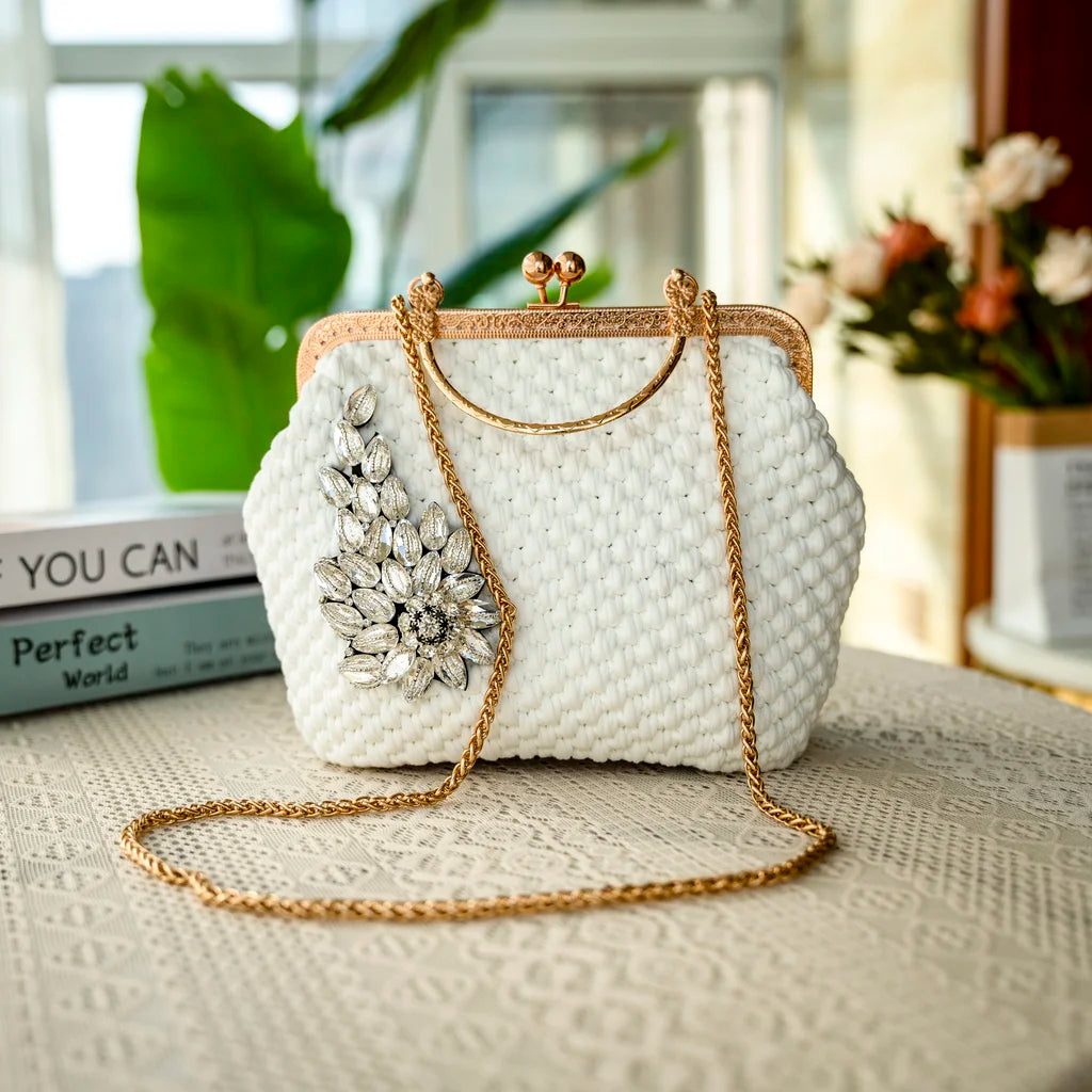 CrochetPark™ Lotus Handbag DIY KIT