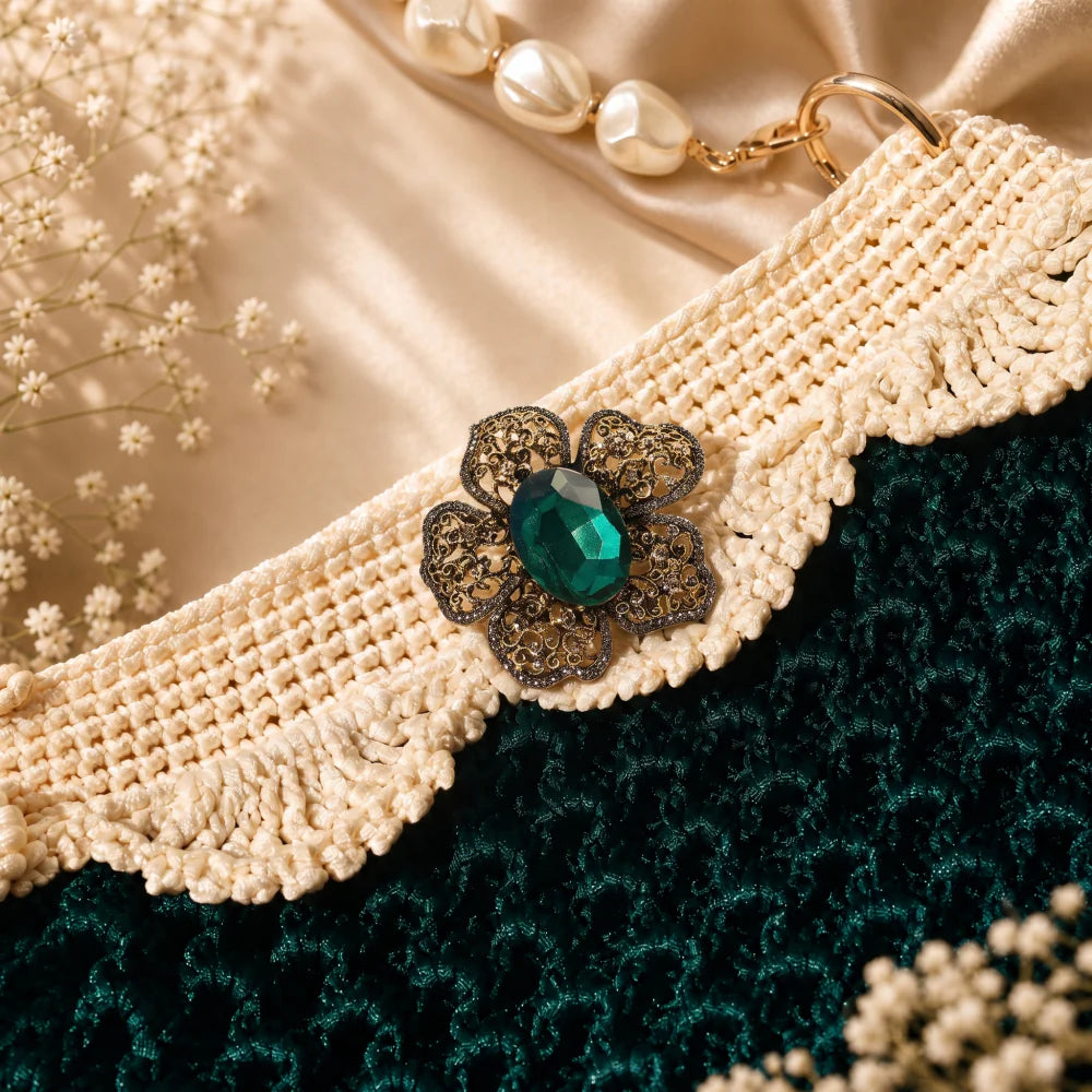 Garden Jewels Crystal Bag Accessories
