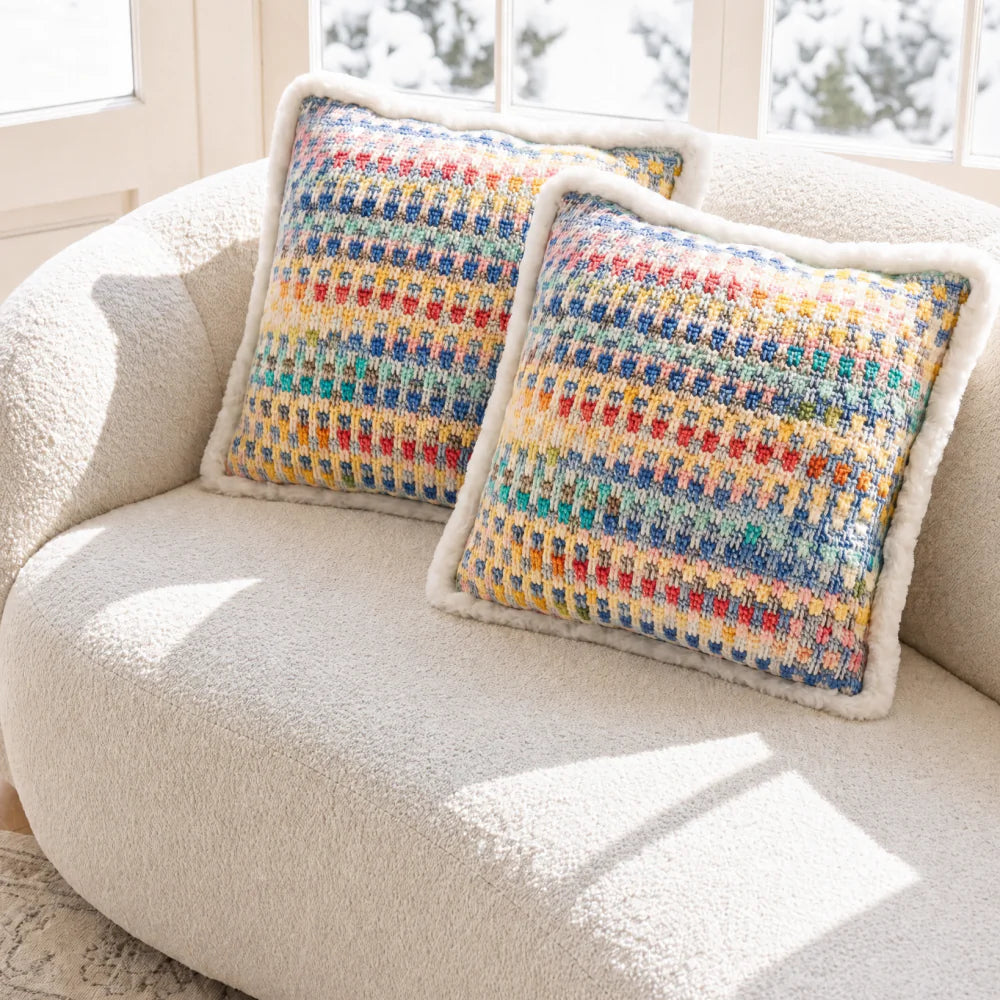 Mosaic Cushion Crochet Kit