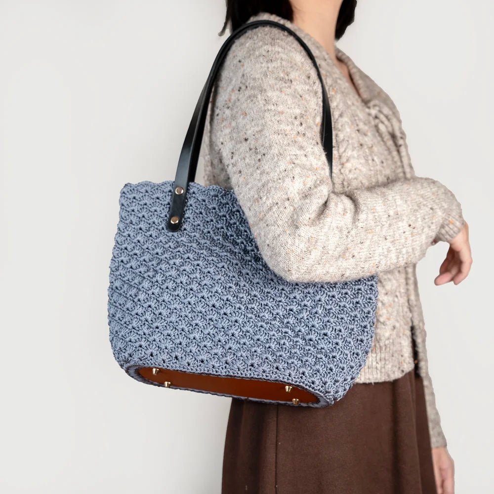 CrochetPark™ Aveline crochet Shoulder Bag Kit