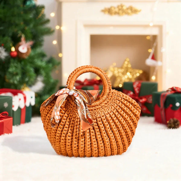 CrochetPark™ Shell crochet Handbag DIY Kit