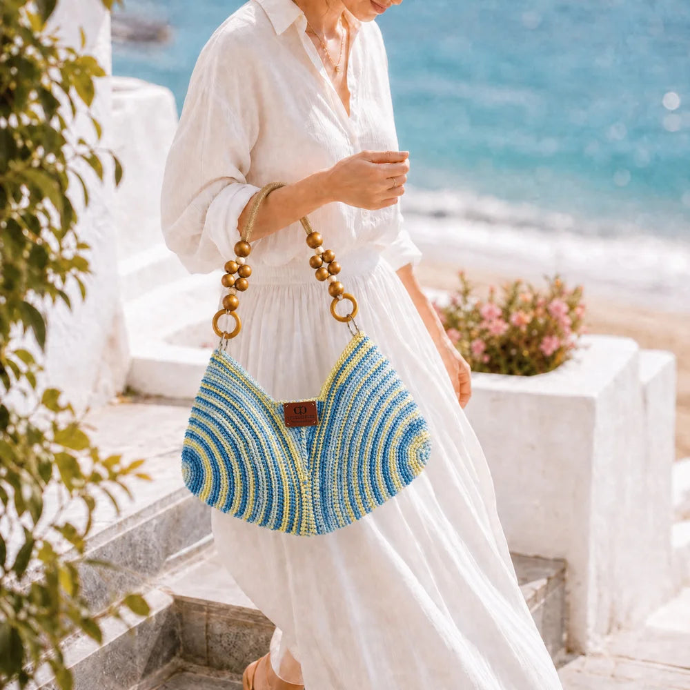 Summer Conch Hobo Crochet Kit