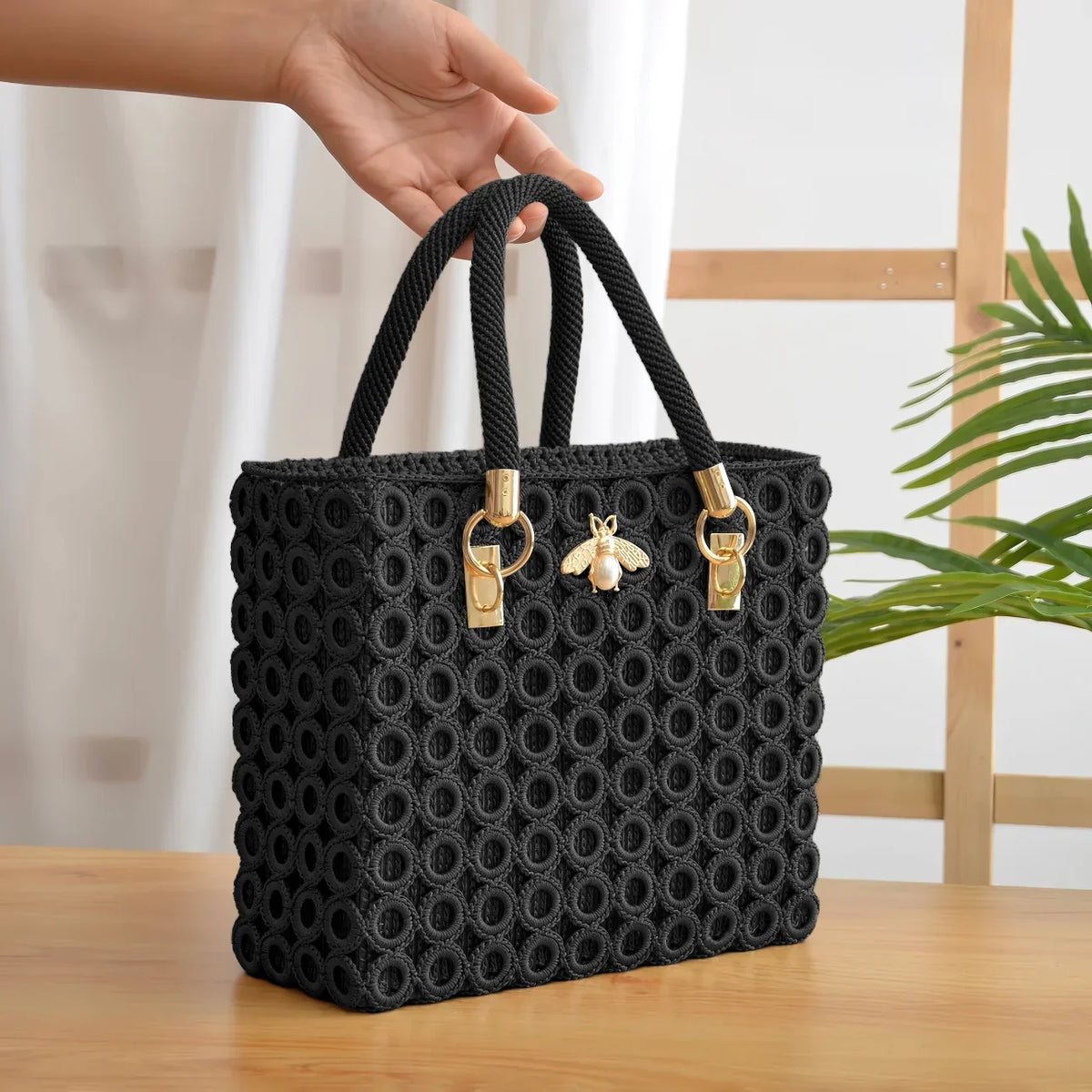 Bee Handbag Diy Crochet Bee Bag Kit | Handmade Crochet Bee for Beginners
