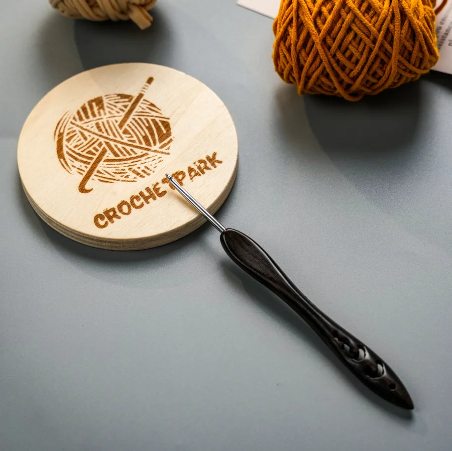 CrochetPark™ Sandalwood Crochet Hook