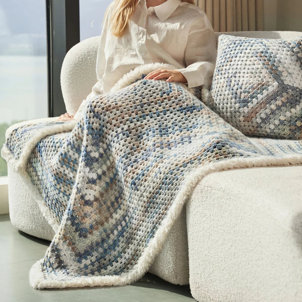 CrochetPark™ Rainbow Blanket Kit