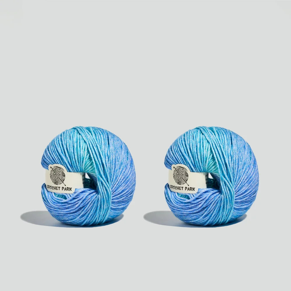 Rainbow gradient yarn