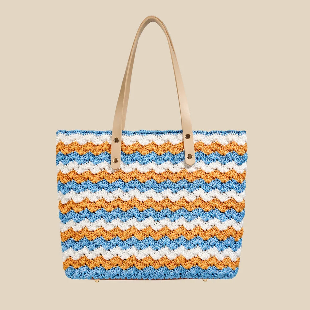 Seabreaze Wave Tote Crochet Kit