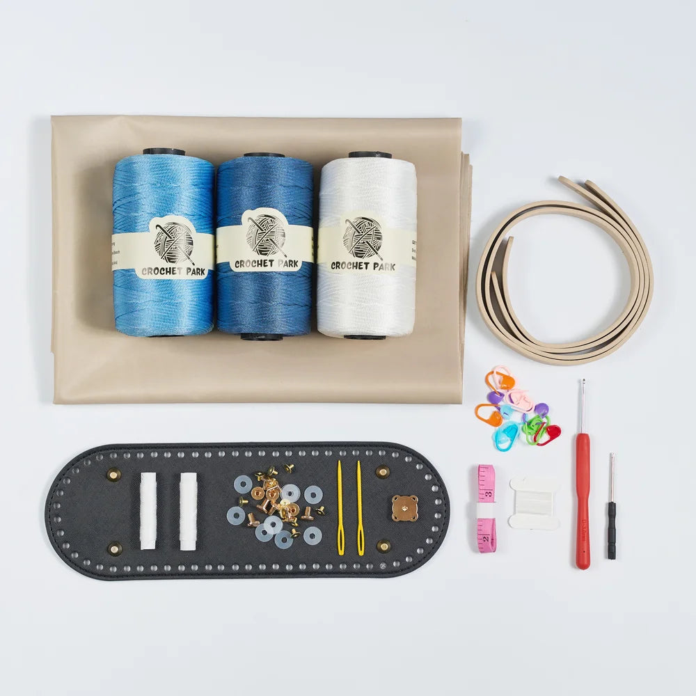 Seabreaze Wave Tote Crochet Kit