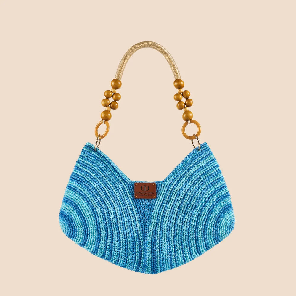 Summer Conch Hobo Crochet Kit