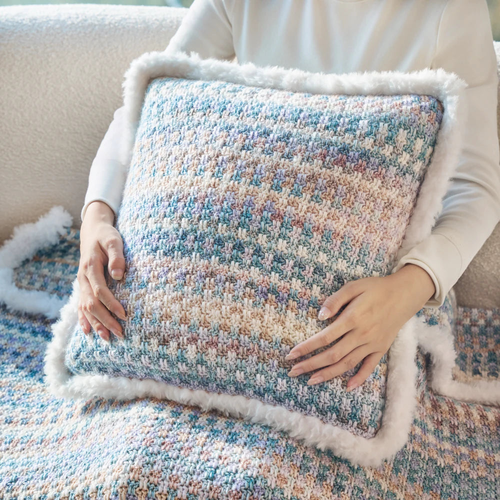 Mosaic Blanket Crochet Kit