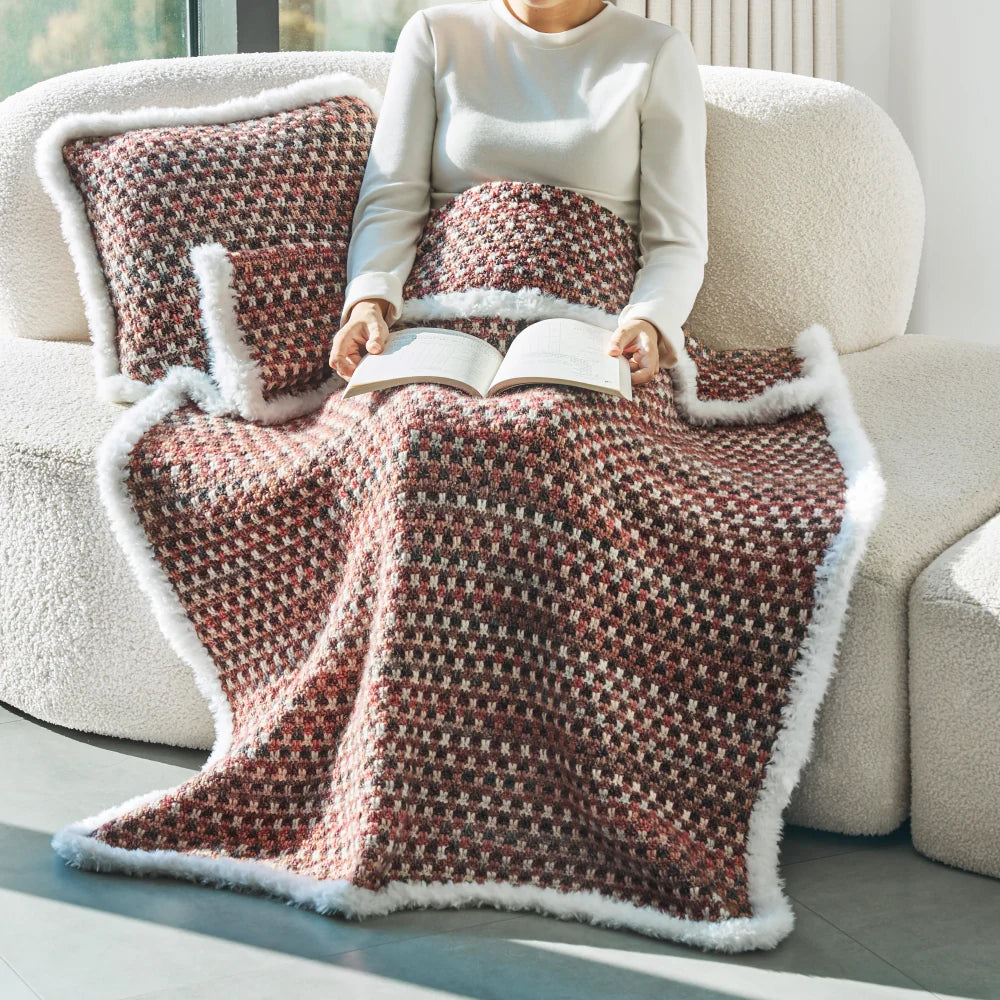Mosaic Blanket Crochet Kit