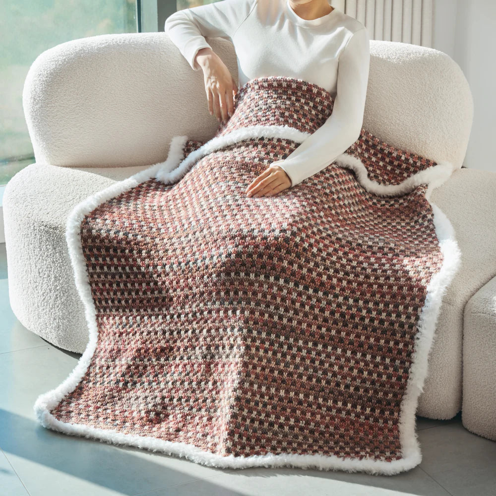 Mosaic Blanket Crochet Kit