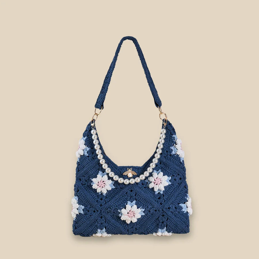 CrochetPark™ Garden Rose Hobo Kit